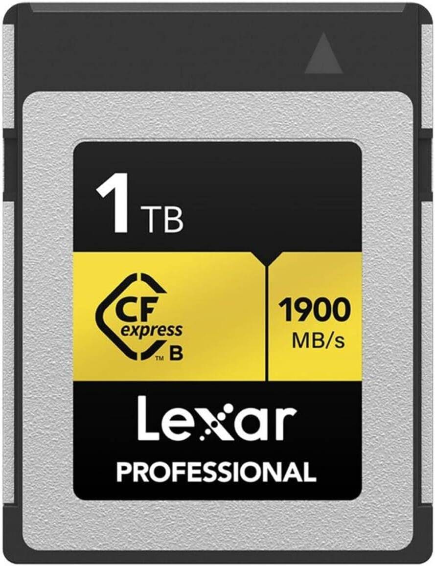 Lexar 1TB Professional GOLD CFexpress Type B Memory Card