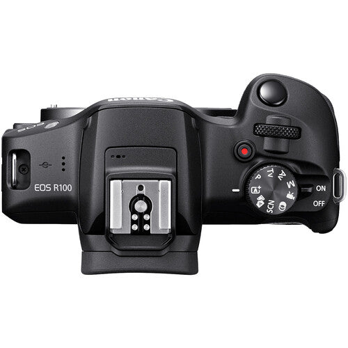Canon EOS R100 Mirrorless Camera with 18-45mm Lens - PixelMax