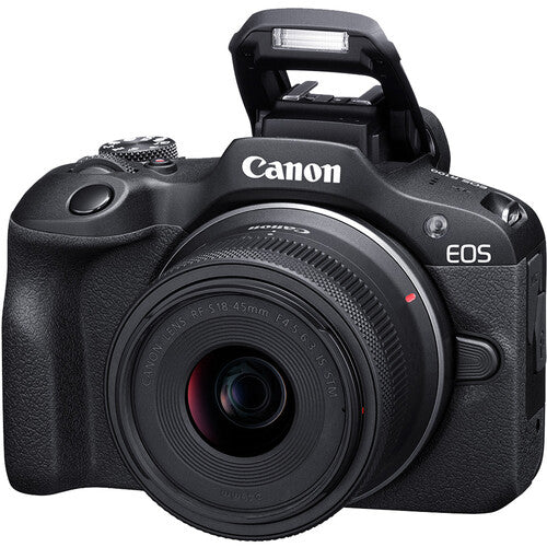 Canon EOS R100 Mirrorless Camera with 18-45mm Lens - PixelMax