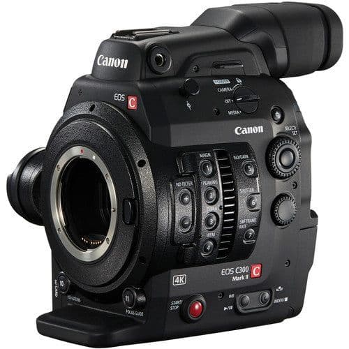 Canon EOS C300 Mark II 4K Super 35 Cinema Camera (EF Mount, Dual Pixel AF)