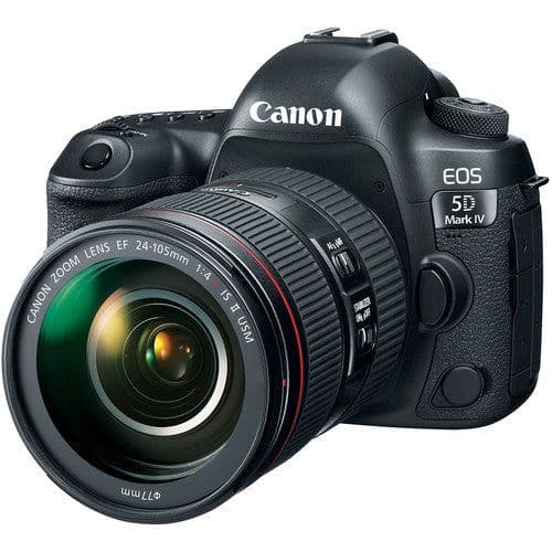 Canon EOS 5D Mark IV DSLR Camera with EF 24-105mm
