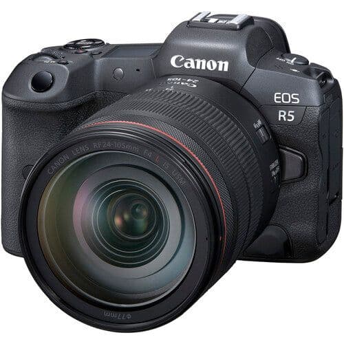 Canon EOS R5 Mirrorless Camera with RF 24-105mm f/4L IS USM Lens