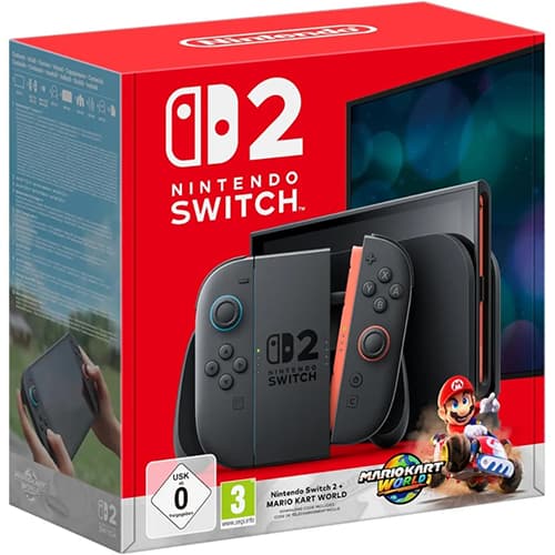 Nintendo Switch 2 Console with Mario Kart World Bundle