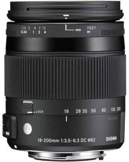 Sigma 18-200mm f/3.5-6.3 DC Macro OS HSM Lens For Nikon - PixelMax