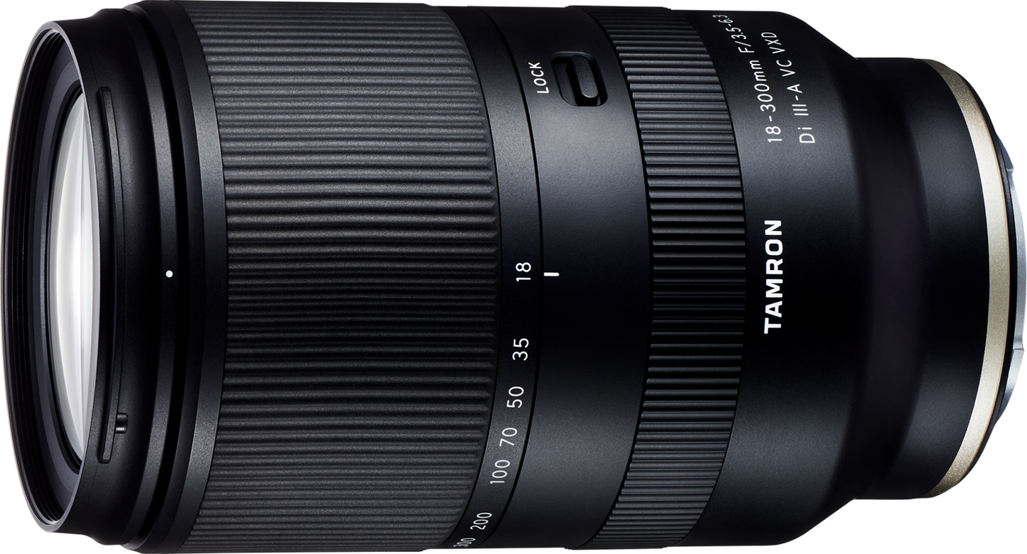 Tamron 18-300mm f/3.5-6.3 Di III-A VC VXD Lens for Sony E - PixelMax