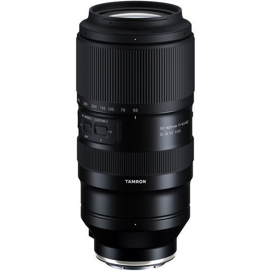 Tamron 50-400mm f/4.5-6.3 Di III VC VXD Lens for Sony E - PixelMax