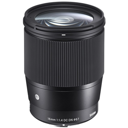 Sigma 16mm f/1.4 DC DN Contemporary Lens for FUJIFILM X - PixelMax