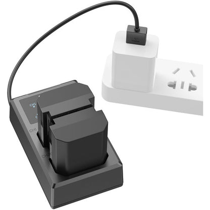 SmallRig NP-FZ100 Kit with 2 Batteries and 2-Bay USB Charger
