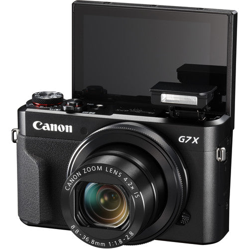 Canon PowerShot G7 X Mark II Digital Camera, Black