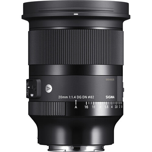 Sigma 20mm f/1.4 DG DN Art Lens for Sony