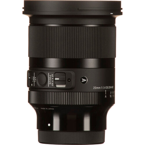 Sigma 20mm f/1.4 DG DN Art Lens for Sony