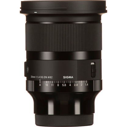 Sigma 20mm f/1.4 DG DN Art Lens for Sony