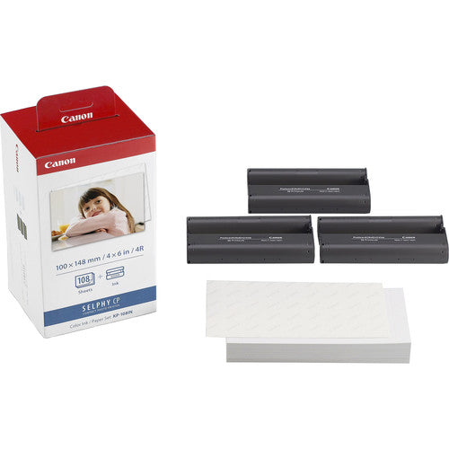 Canon KP-108IN Color Ink and Paper Set - PixelMax
