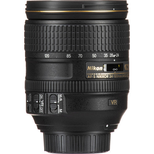 Nikon AF-S NIKKOR 24-120mm f/4G ED VR Lens - PixelMax