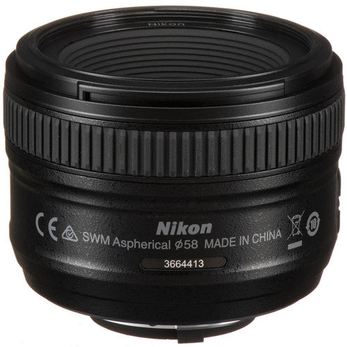 Nikon AF-S NIKKOR 50mm f/1.8G Lens - PixelMax