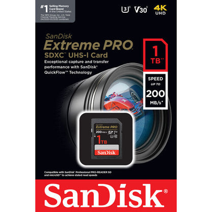 SanDisk Extreme Pro UHS-I SDXC Memory Card - PixelMax