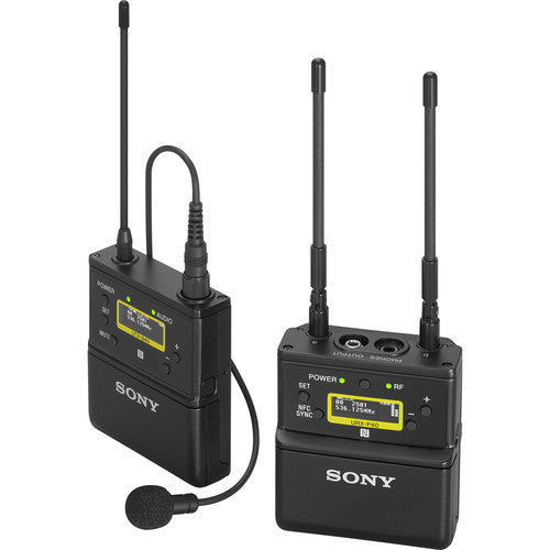 Sony UWP-D21 Camera-Mount Wireless Omni Lavalier Microphone System - PixelMax