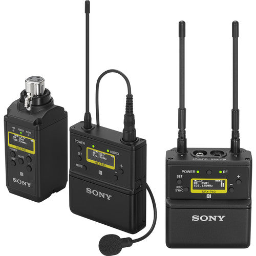Sony UWP-D26 Camera-Mount Wireless Combo Microphone - PixelMax