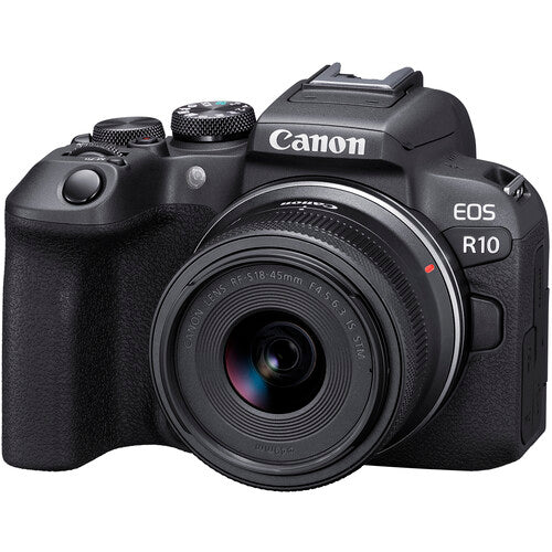 Canon EOS R10 Mirrorless Camera with 18-45mm Lens - PixelMax