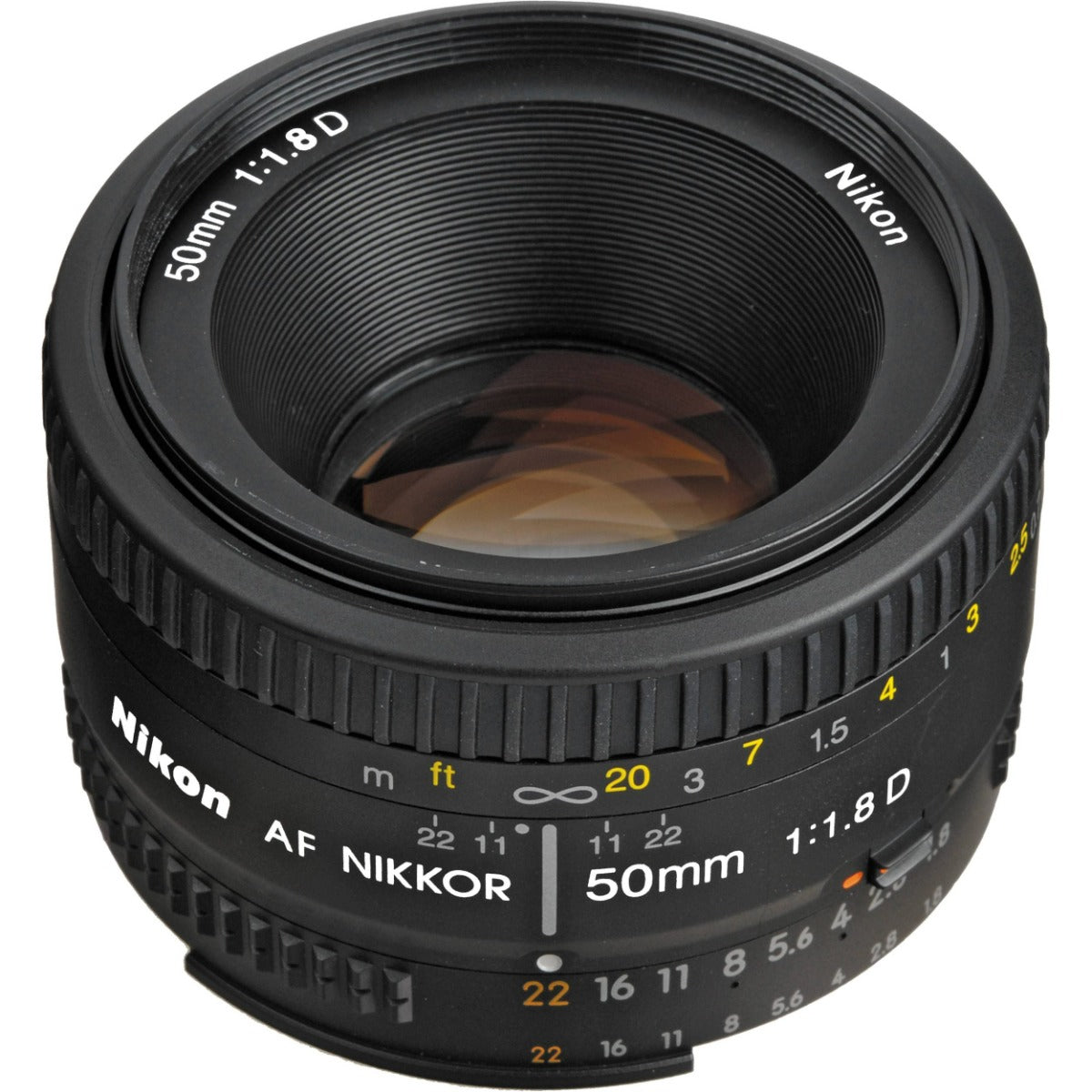 Nikon AF NIKKOR 50mm f/1.8D Lens - PixelMax