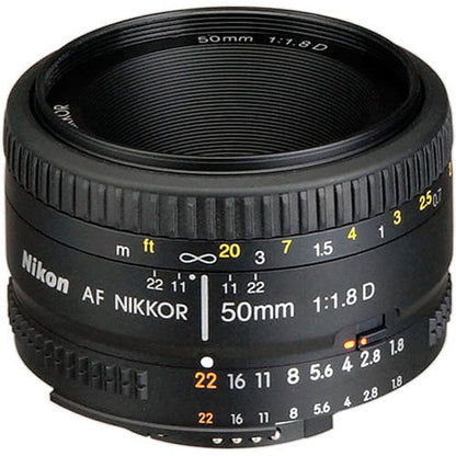 Nikon AF NIKKOR 50mm f/1.8D Lens - PixelMax